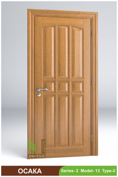 The interior doors of the selected array of wood of ash Osaka